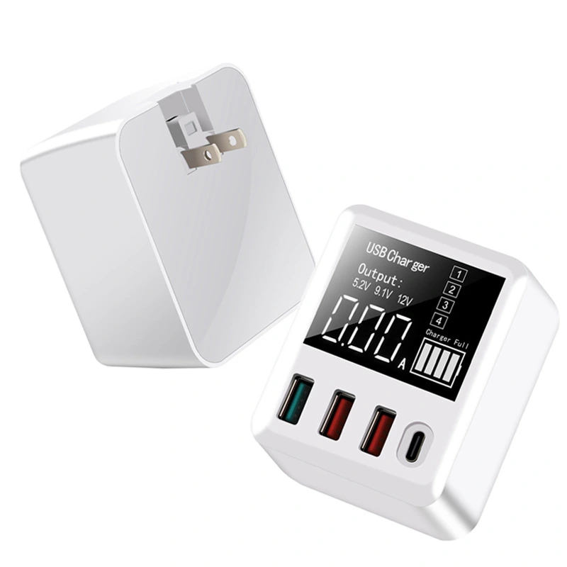 30W multi usb four port charger