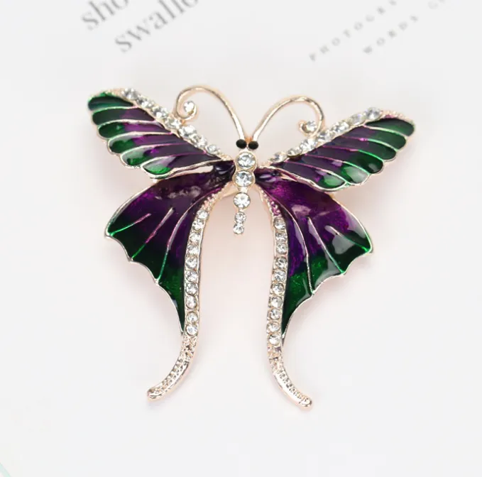 Butterfly brooch