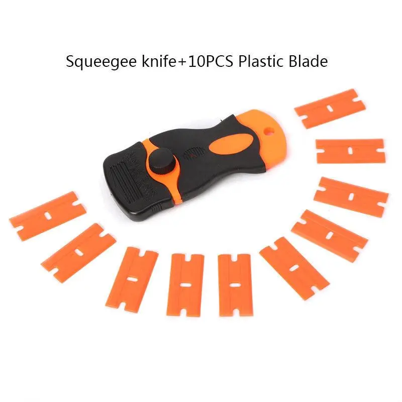 Decal Removal Scraper  10 Plastic Blades