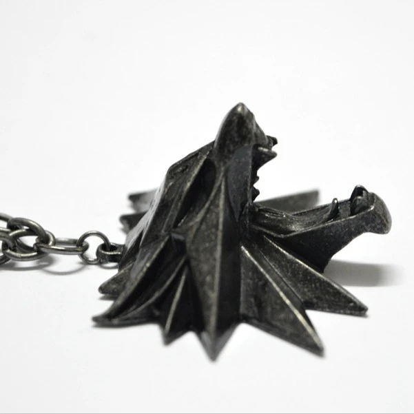 The 3 Wizard Original Pendant Necklace With Wholesale Wolf Card