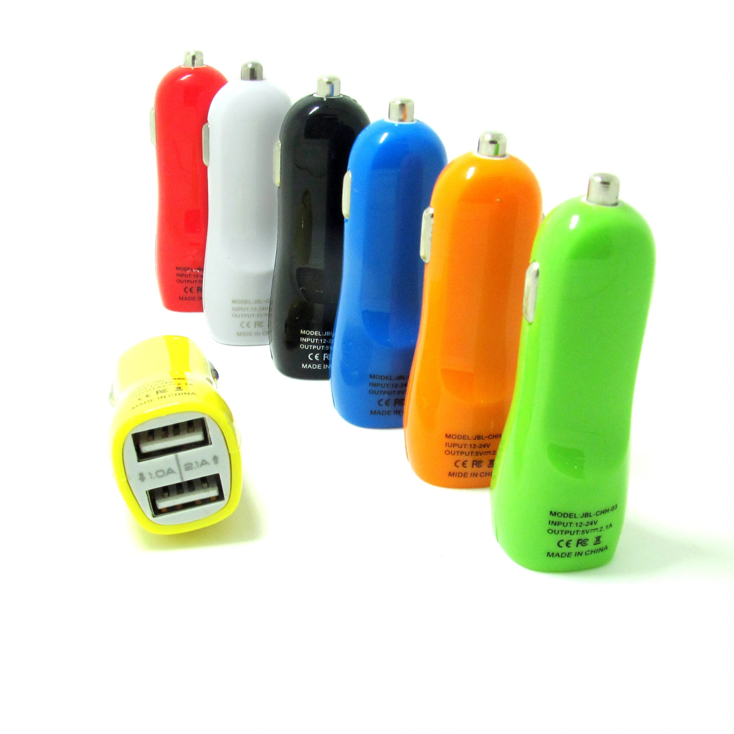 Duckbill car filled with double USB2.1A car charging smart phone charger, car charger, USB charger