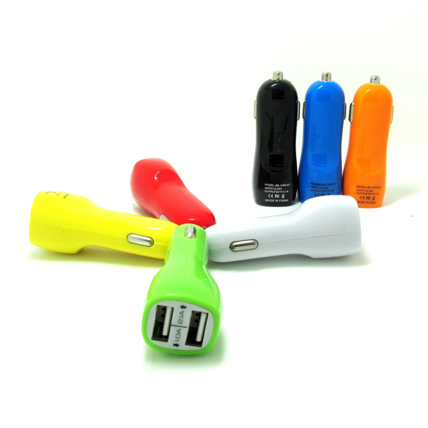 Duckbill car filled with double USB2.1A car charging smart phone charger, car charger, USB charger