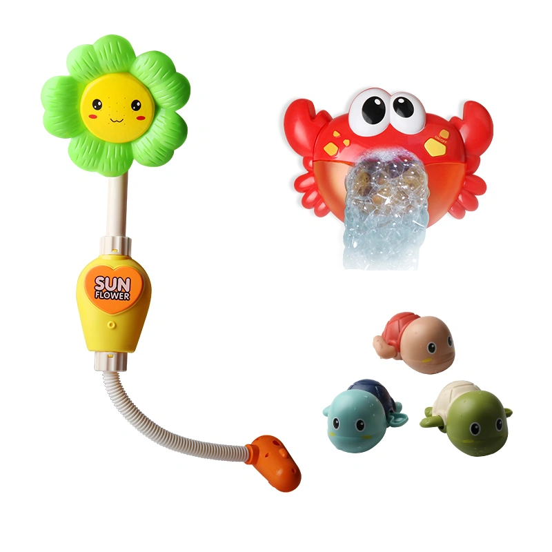 Electric sprinkler for children to play with water baby bath toy nozzle swimming baby baby girl boy playing with water