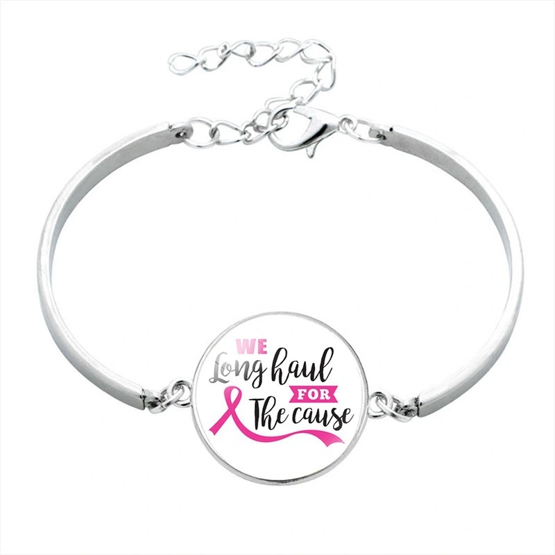 Trendy Pink Robin Breast Cancer Bracelet Jewelry Multi Cancer Awareness Bracelets