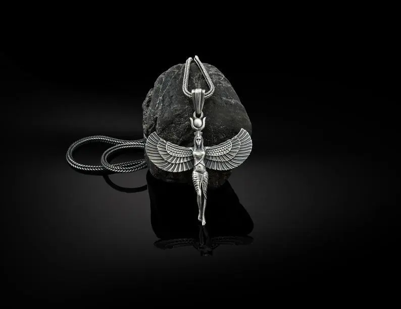 Alloy Wing Shape Angel Wing Pendant Necklace