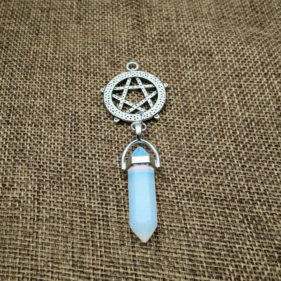 Pentagram pendant necklace