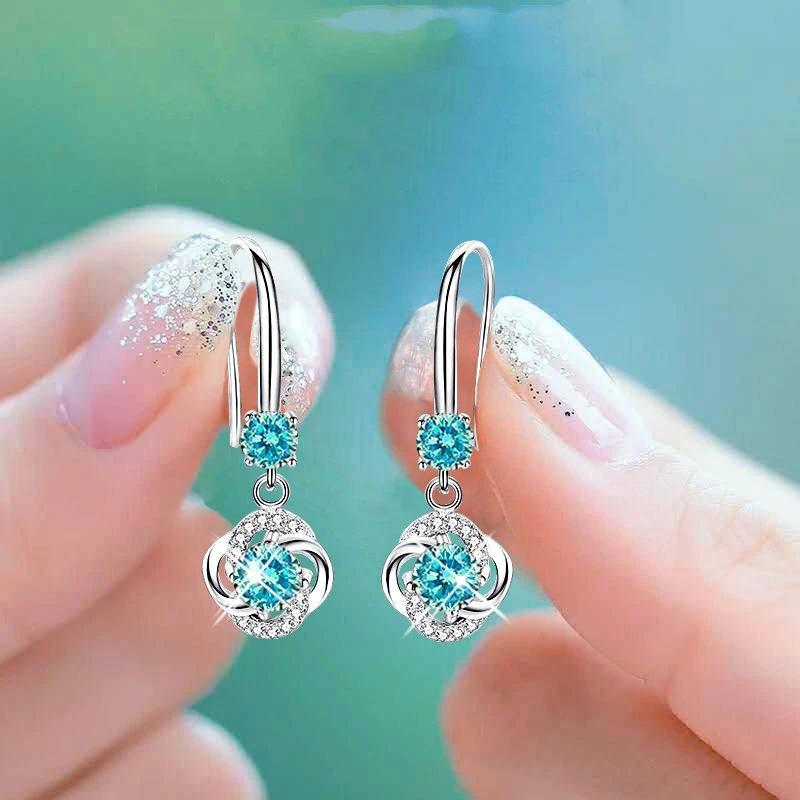 Simple and small French earrings