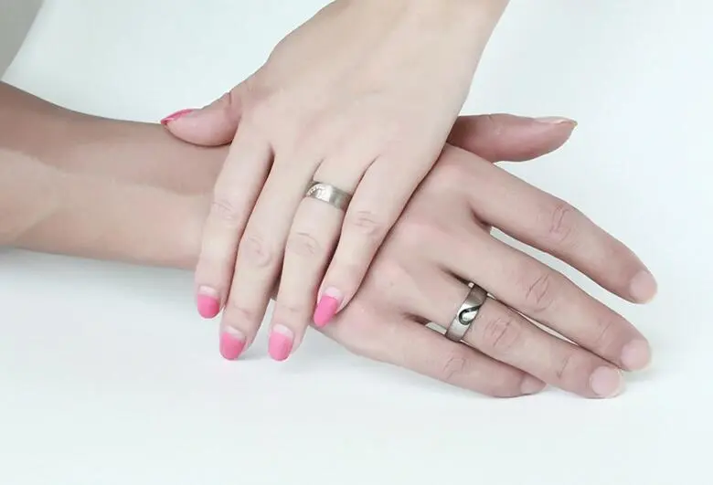 Two Hearts One Love Ring Set