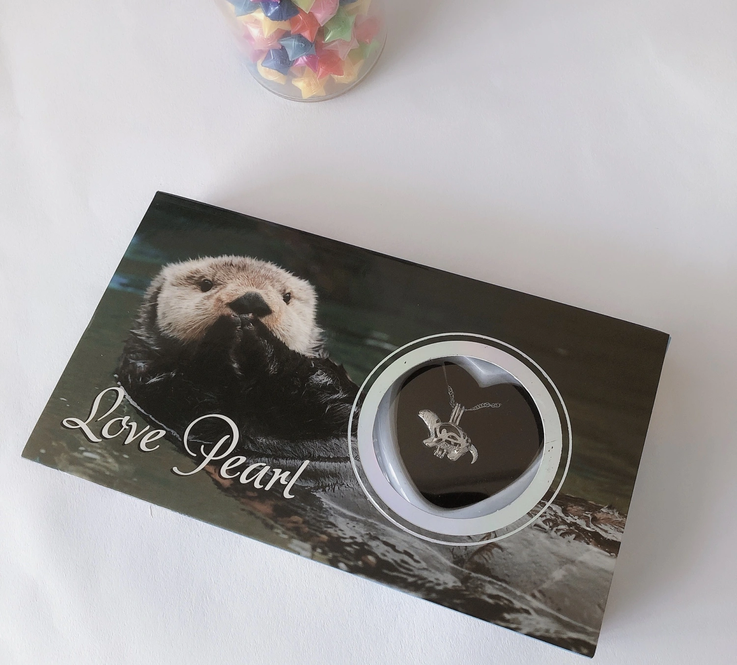 Natural Pearl Sea Otter Pendant