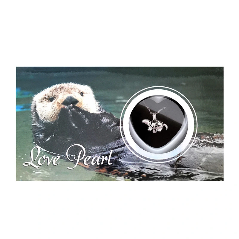 Natural Pearl Sea Otter Pendant