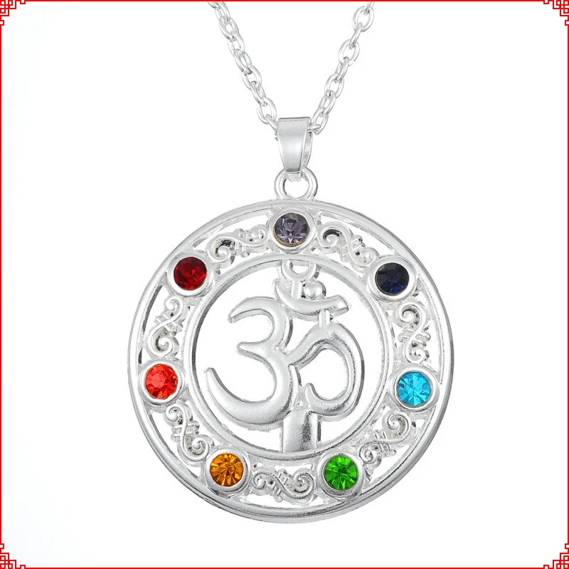 Gymnastics Sanskrit Alloy Diamond Necklace For Girls