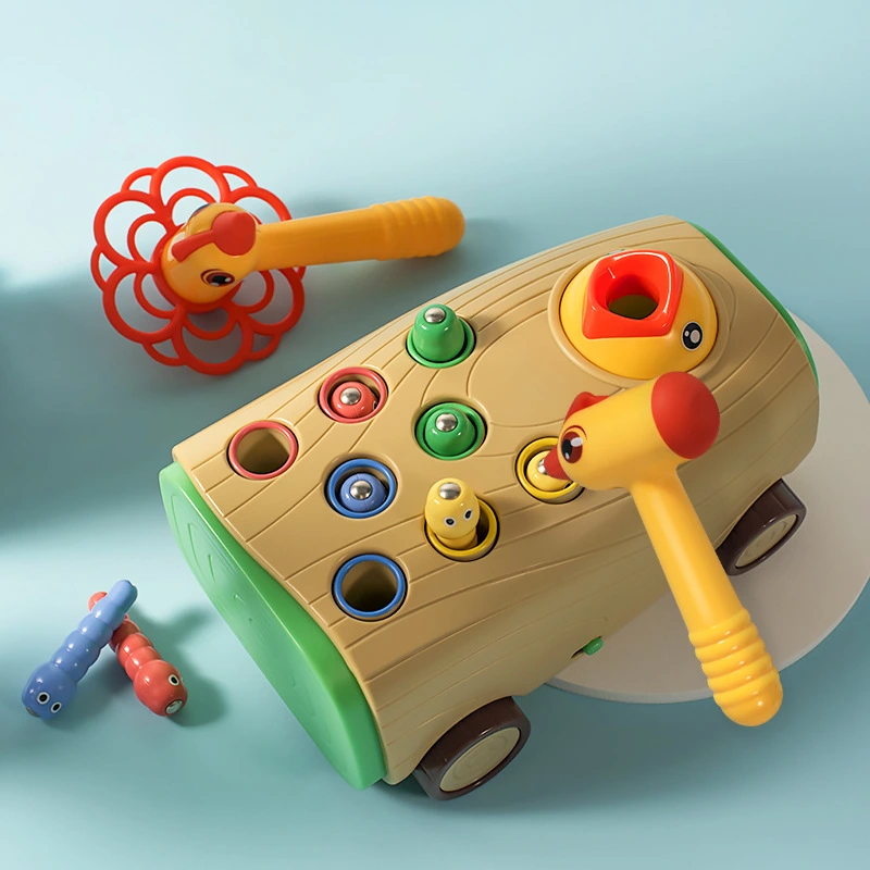 Music And Light Woodpecker Hammer Hammer Music Hamster Toy