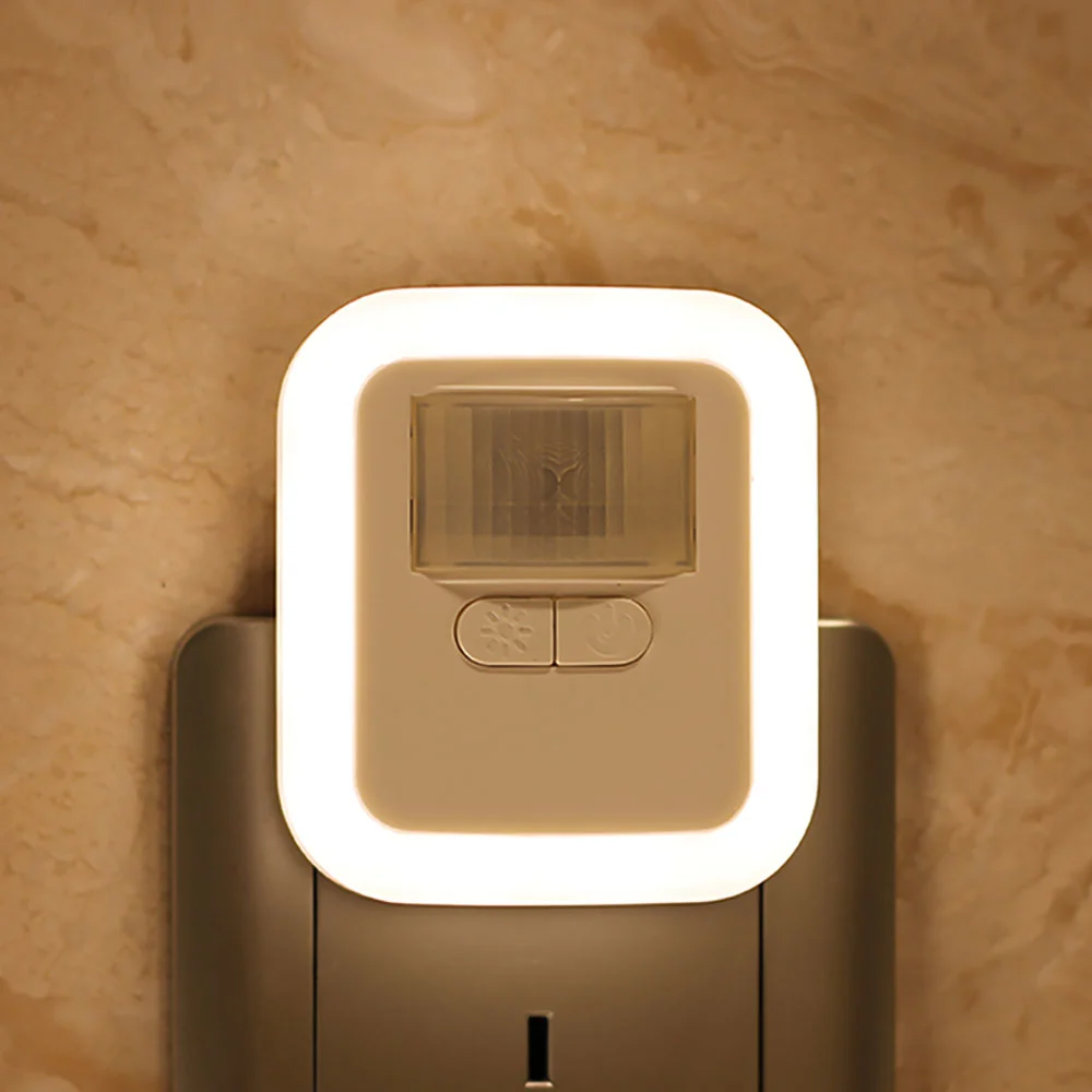 Body sensor toilet night light