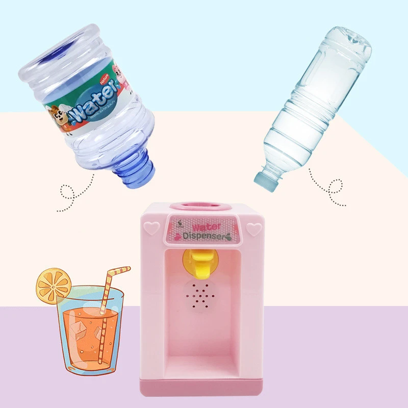 Children Simulated Play House Beverage Machine Water Dispenser Toy