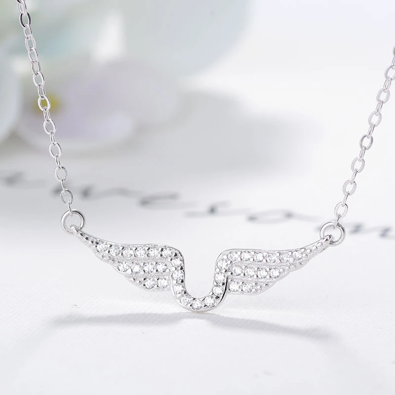 Angel Wings Necklace Clavicle Chain