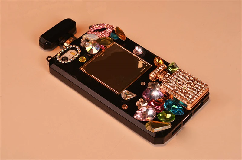 Compatible with Apple , Perfume Bottle Diamond Phone Case