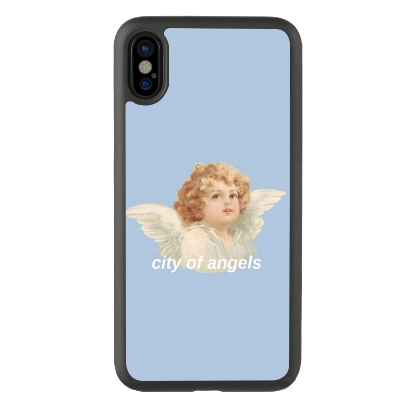 Compatible with Apple , Blond angel retro phone case