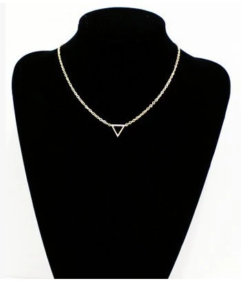 Triangle necklace