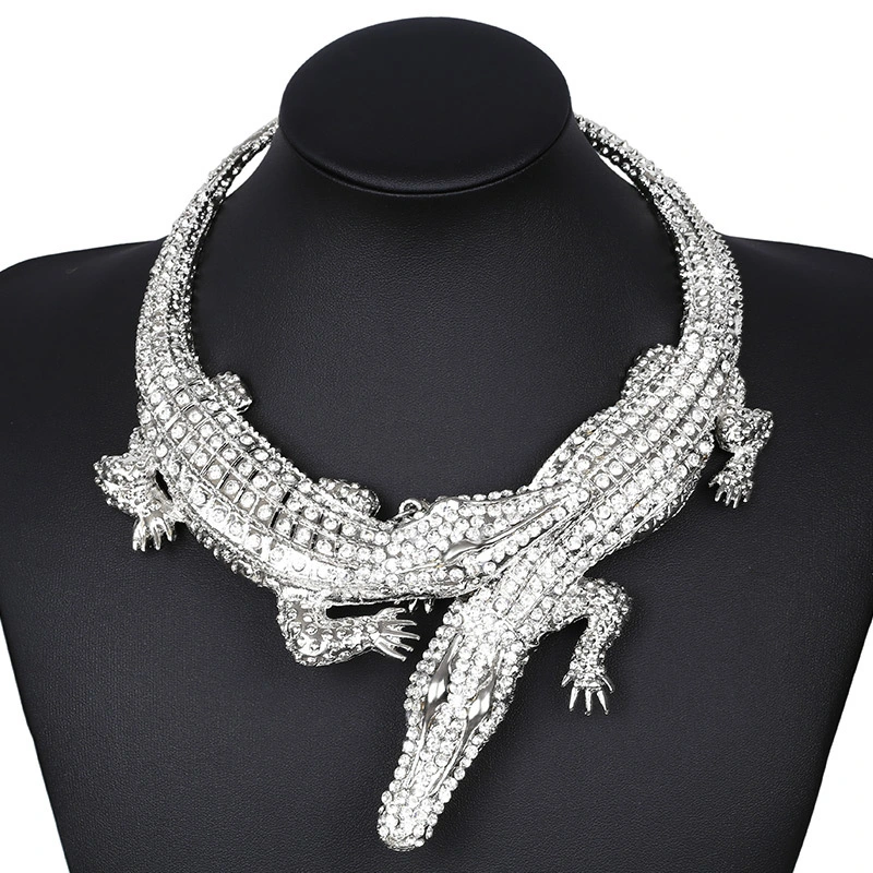 Exaggerated Women's Double Necklace