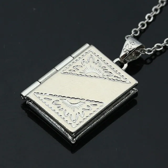 Photo box necklace