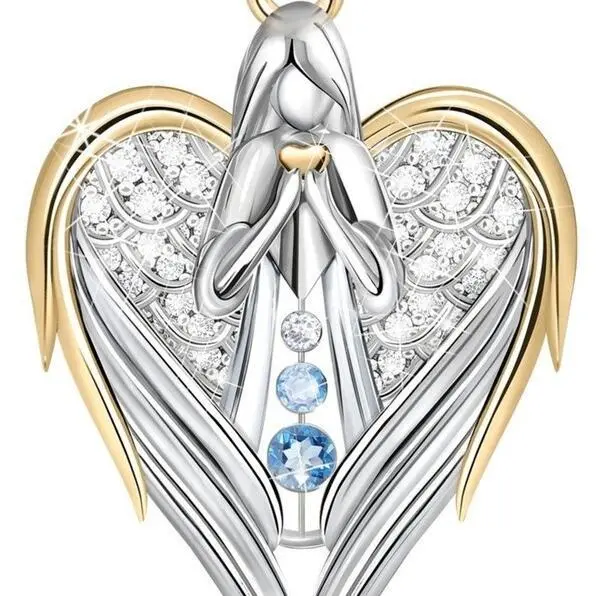 Guardian angel necklace