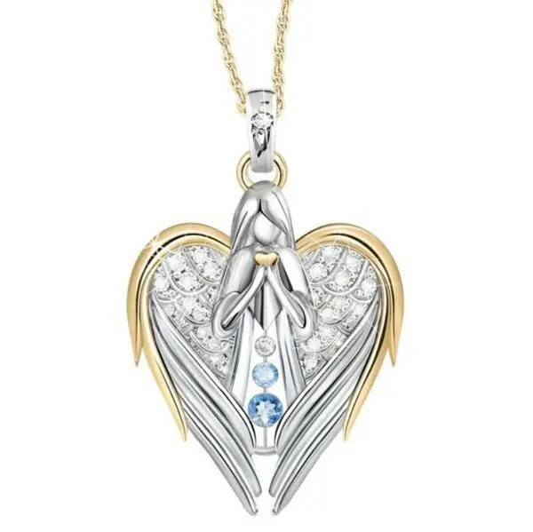 Guardian angel necklace