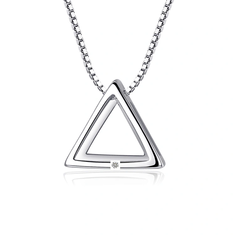 Geometric triangle Pendant