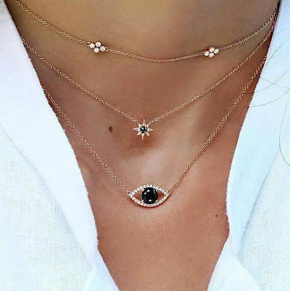 Three-layer clavicle chain
