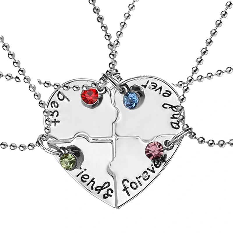 Friends puzzle simple combination clavicle chain