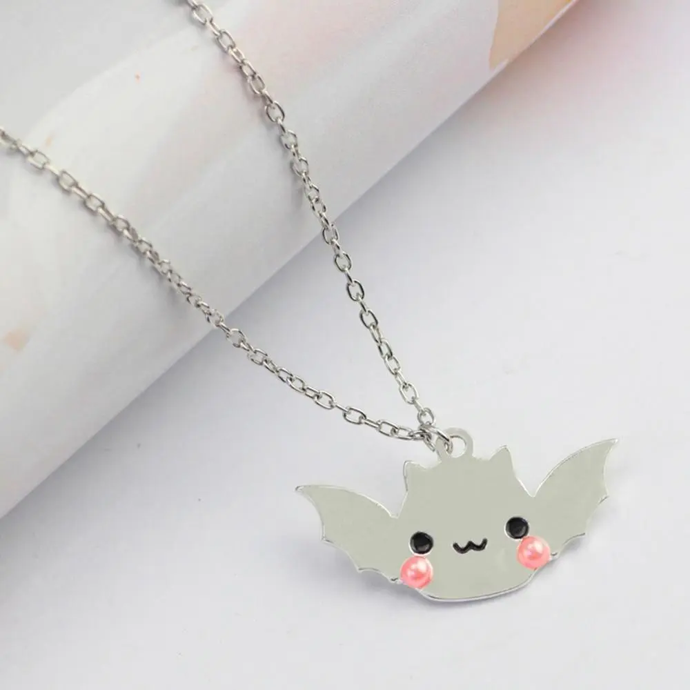 Mirror Shiny Bat Halloween Spooky Kawaii Pastel Goth Jewelry Lolita Fashion Pendant