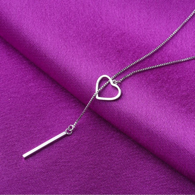 Silver Plated Jewelry Geometric Women's Necklace