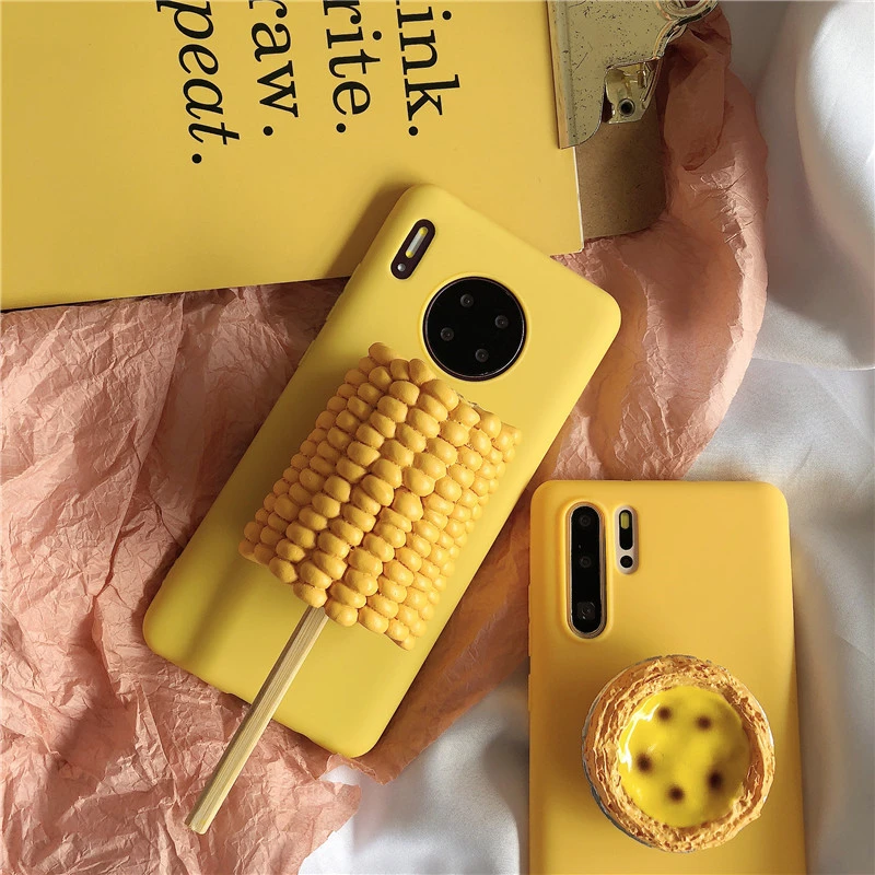 Simulation corn cob mobile phone case