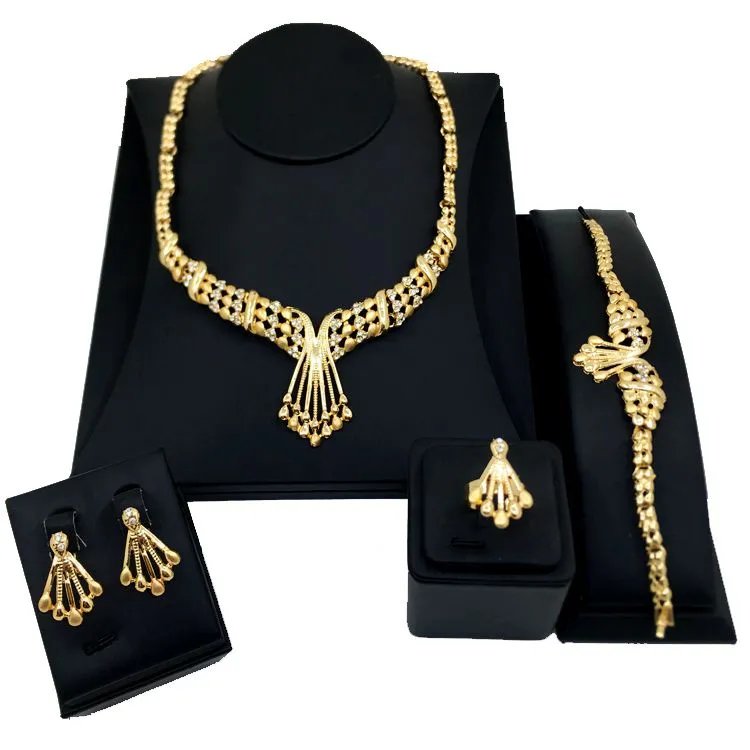 Four-piece earring set