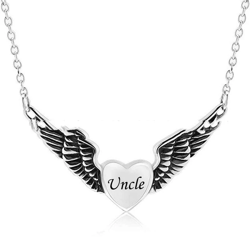 Angel wing necklace