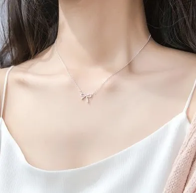 2021design cute kitten luckynecklace clavicle chain