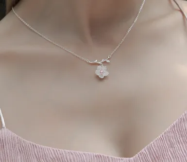 2021design cute kitten luckynecklace clavicle chain