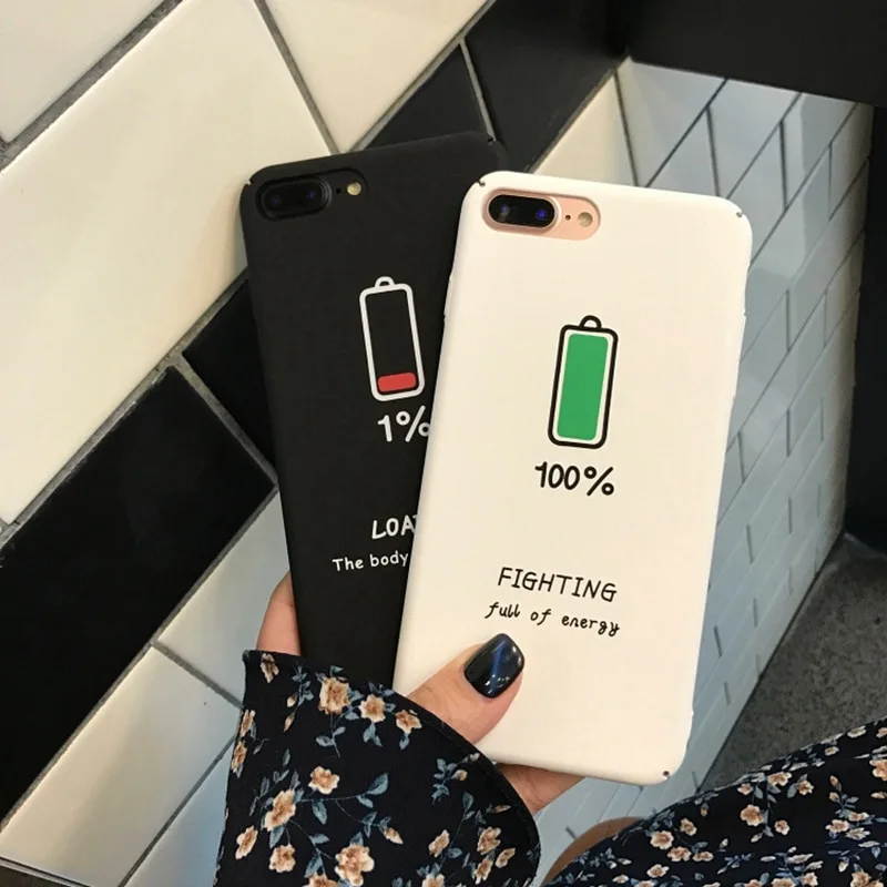 Creative icon battery phone case