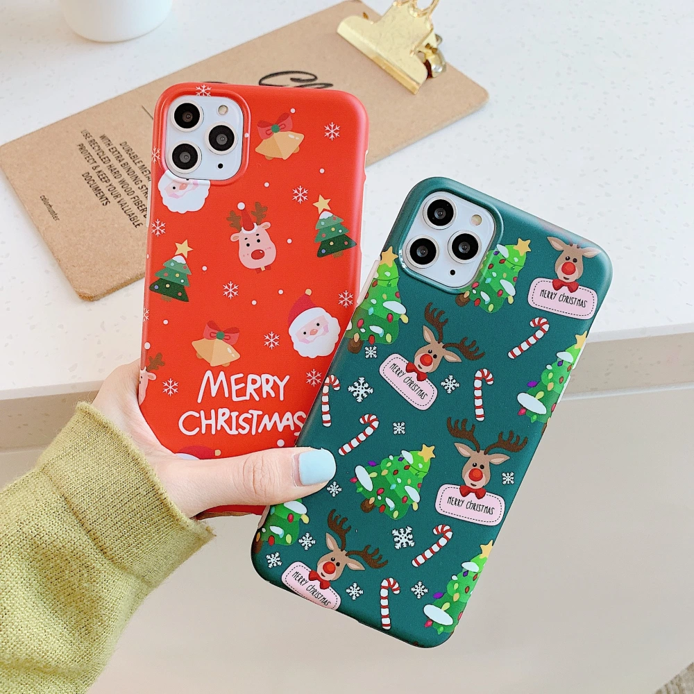 Compatible with Apple , Cartoon Christmas Case