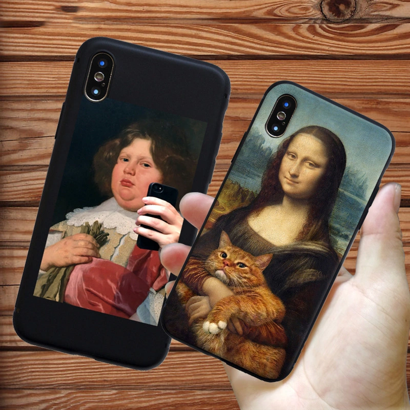 Oil painting mobile phone case