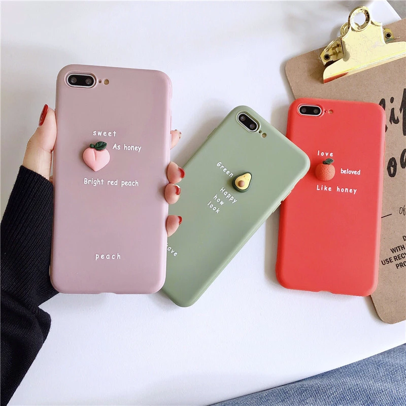 3D Fruit Candy Color Cute Phone Cover