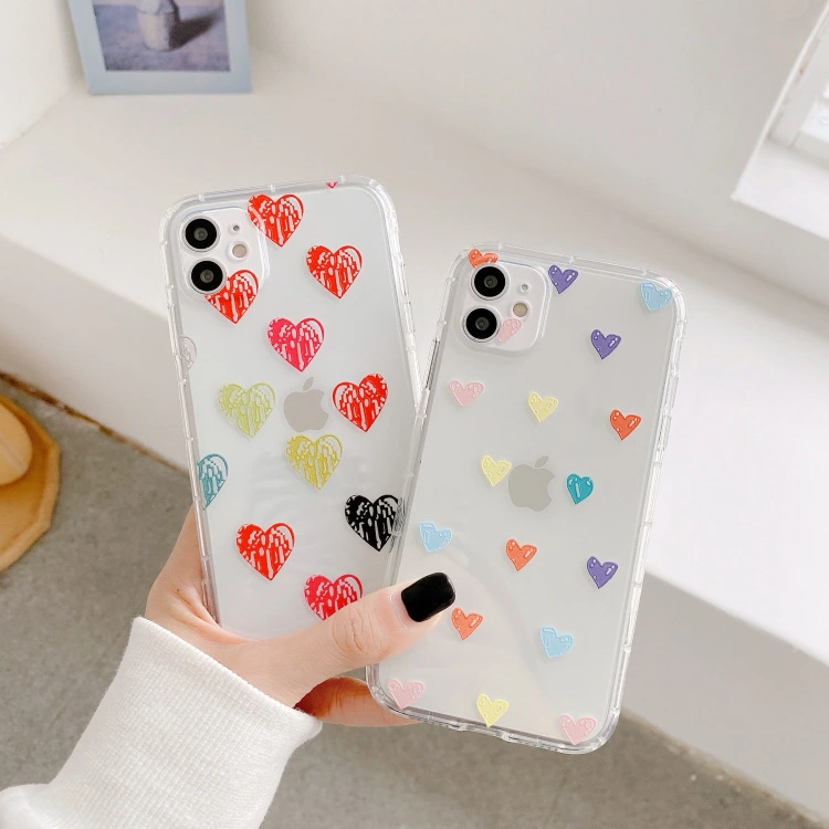 Small Love Mobile Phone Case Air Cushion Soft Shell