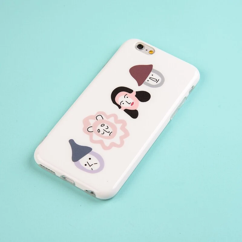 Compatible With Soft Silicone Case For X 10 X XS Max XR 6 6S 7 7 Plus Red Riding Hood Cartoon Girl INS