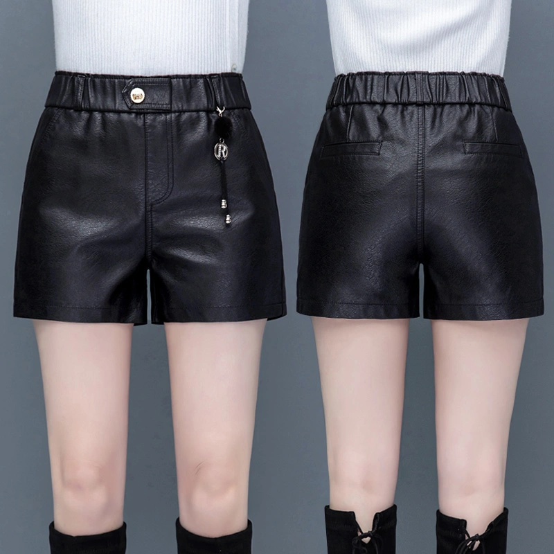 High waist slim boot pants