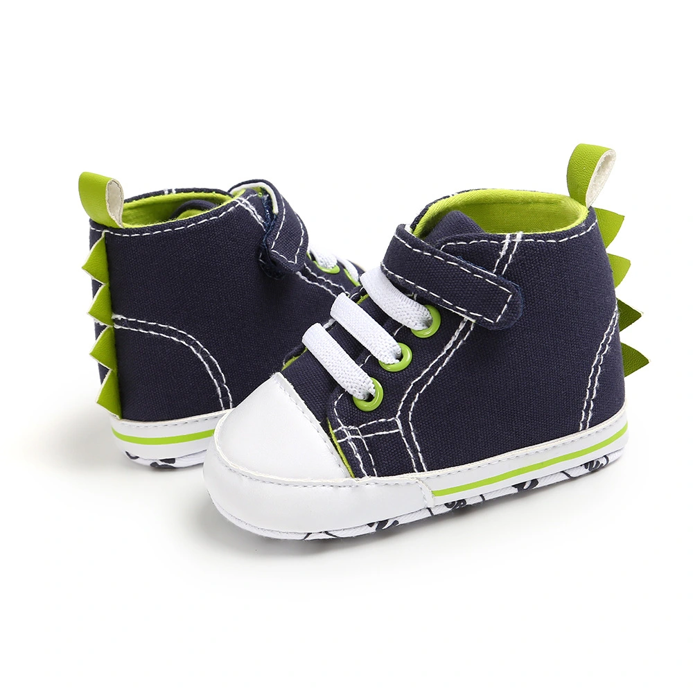 High top canvas walking shoes