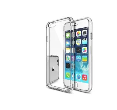 iPhone 6/6S Plus Clear Back Case Soft Thin TPU casing Cover