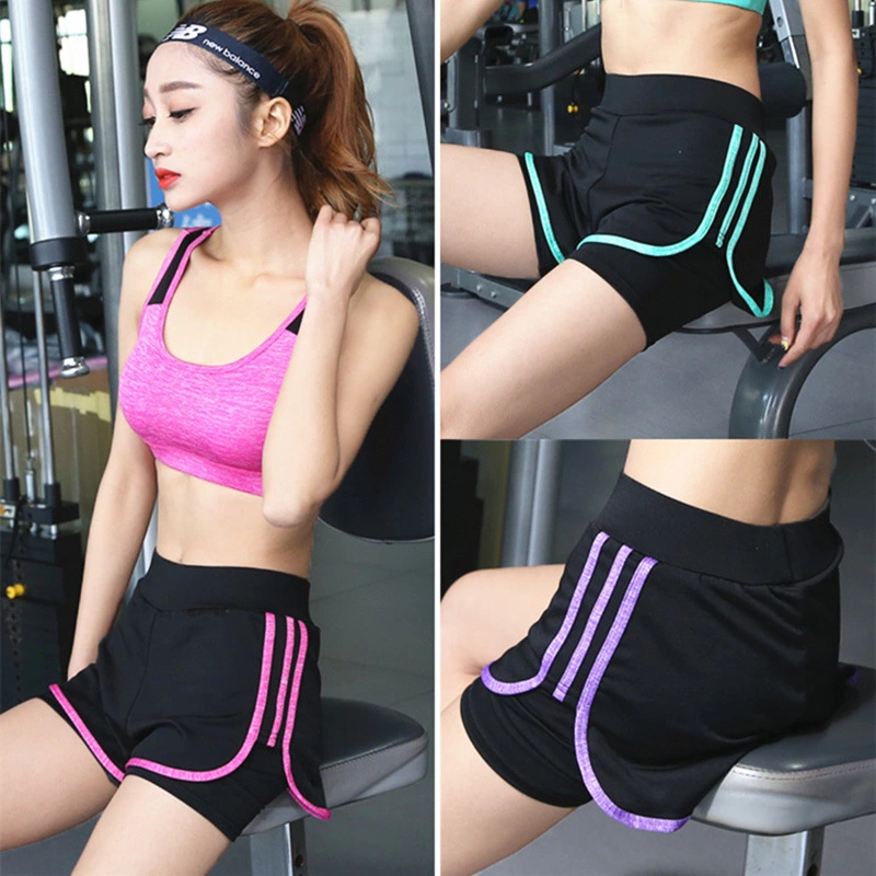 Plus size running fitness shorts