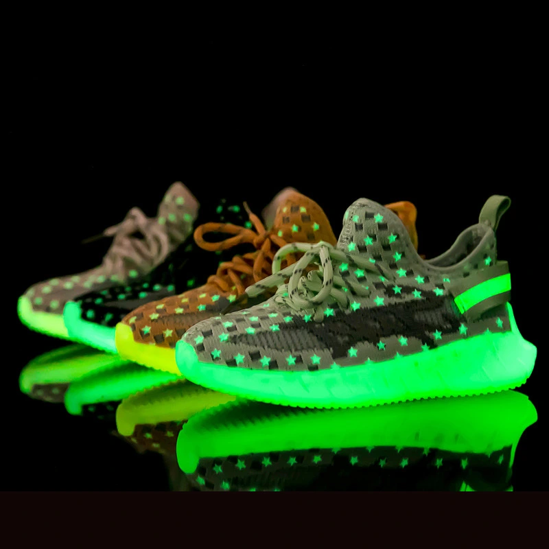 Flying Coconut Shoes Fashion Luminous Children's Sports Shoes