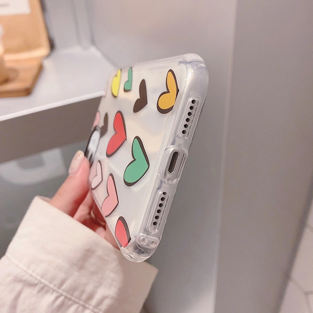 Anti-fall love phone case