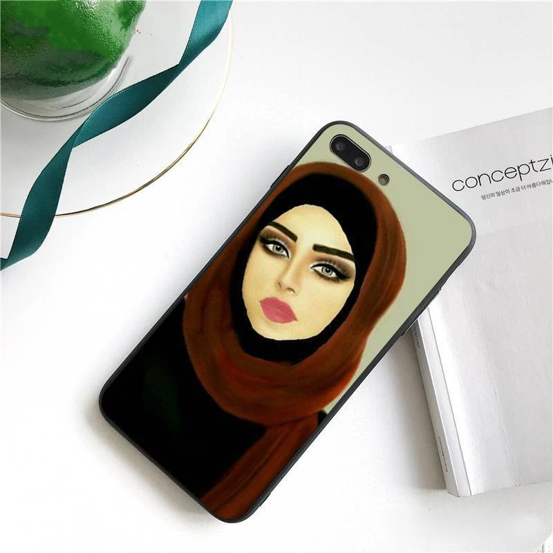 Compatible with Apple , Black girl phone case