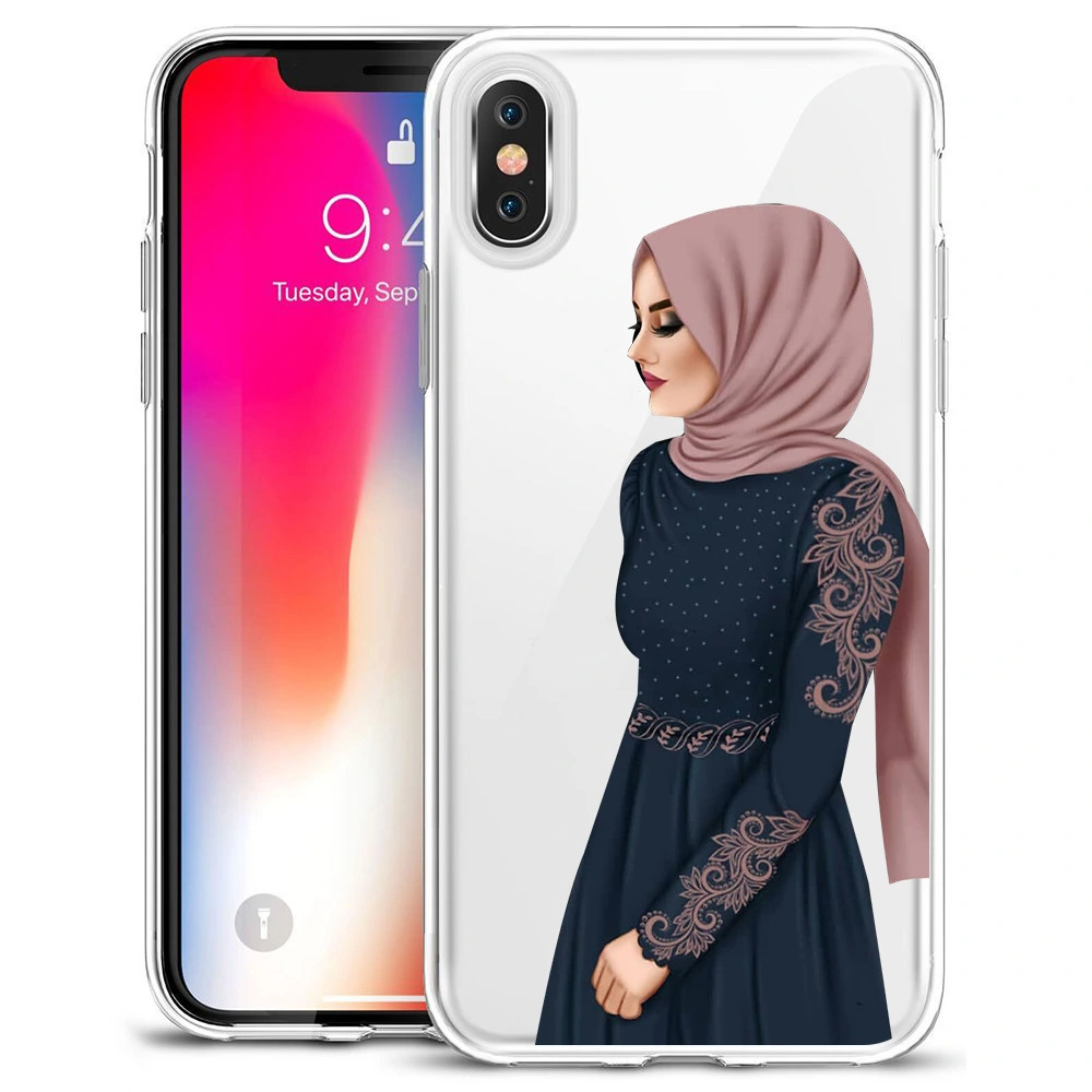 Compatible with Apple , Muslim girl mobile phone case